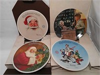 Norman Rockwell plates, Santa's