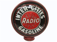 INTER CITIES RADIO GASOLINE METAL BODY GLOBE