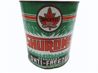 SUPERTEST SHURONE IMPERIAL GALLON ANTIFREEZE CAN