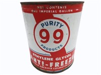PURITY 99 IMPERIAL GALLON ANTIFREEZE CAN