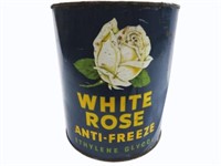 WHITE ROSE IMPERIAL GALLON ANTIFREEZE CAN