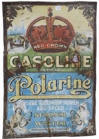 RED CROWN GASOLINE AND POLARINE MOTOR OIL