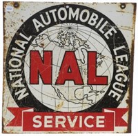 NATIONAL AUTO LEAGUE SERVICE SST SIGN