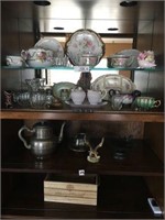 Contents of Dining Rm Cabinet