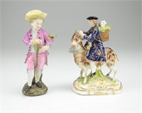 Two 19th C porcelain figures