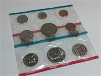 Two 1972 US Coin Sets