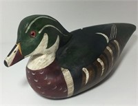 “Bob Joe” Signed Carved Duck Decoy