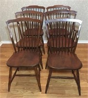 Nichol & Stone Solid Walnut Dining Chairs