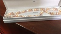 SS freshwater pearl necklace