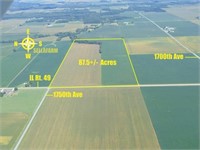 Tract 1 - 87.5+/- Acres, 84+/- Acres Tillable