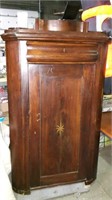 Antique Corner cabinets from the 1840's no key