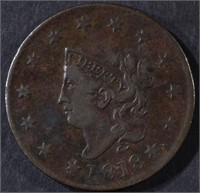 1818 LARGE CENT VF