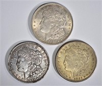 1921-P-D-S CIRC MORGAN DOLLAR SET