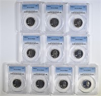 10-1968-S WASHINGTON QUARTERS, PCGS PR-68