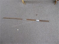 Vintage wood rod (missing part)