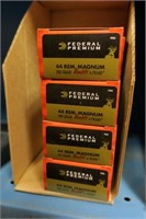 8- Boxes Federal Premium .44 REM Magnum