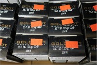 26- Boxes Speer Gold Dot .357 SIG 125-grain