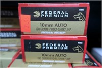 14- Boxes Federal Premium 10mm auto 180-grain