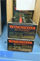 12- Boxes Winchester Bonded PDX1 .40 S & W