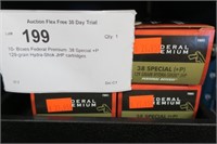 10- Boxes Federal Premium .38 Special +P