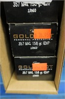 16- Boxes Speer Gold Dot .357 Mag 150-grain