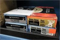 4- Boxes ammo: 3- Federal 7mm Mauser 140-grain