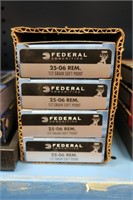 4- Boxes Federal .25-06 REM 117-grain SP