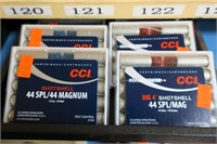 6- Boxes CCI .44 Spl/.44 Mag cartridges