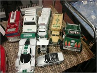 8 piece HESS car lot