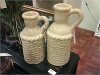 Pair of Concrete vases