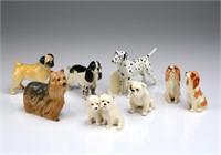 Assorted Beswick porcelain dog figures