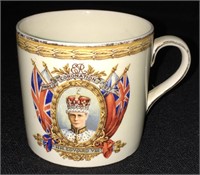 H. M. Edward Viii Coronation Porcelain Cup, 1937