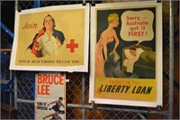 2 original WWII lithograph posters