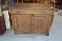 French pine rustic cabinet,