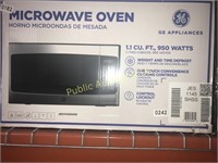 GE 1,1 CU FT MICROWAVE OVEN $149 RETAIL