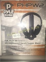 PYLE WIRELESS HEADPHONES
