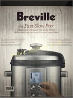 BREVILLE SLOW COOKER $249 RETAIL