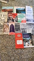 Assorted state park & city guide pamphlets