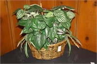 Atificial Plant In Basket