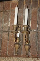 Pair Of Wall Candle Sticks