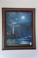 Large Lighthouse Framed Print