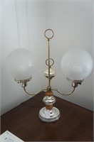 Two Globe Table Lamp