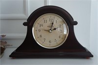 Brownstone Mantle Clock