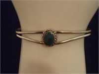 Vintage Southwestern Turquoise Cuff Bracelet
