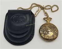 Luxury Civil War Themed Case Pocket Watch