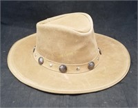 Minnetonka Outback Hat Buffalo Nickel Leather