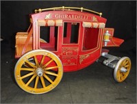 Ghirardelli & Son Chocolate Stagecoach Candy Box