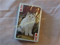 Sealed package of cats playing cards