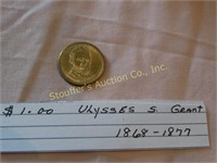 Ulysses S Grant, one dollar 1868-1877