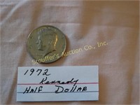 1972 Kennedy Half Dollar